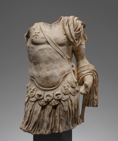 Unknown, Torso of a Cuirassed Statue