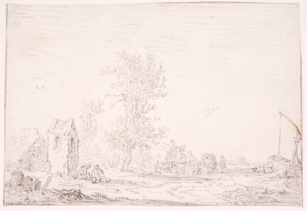 Jan Josefsz van Goyen, Landskab med Petronellakapellet i De Bilt