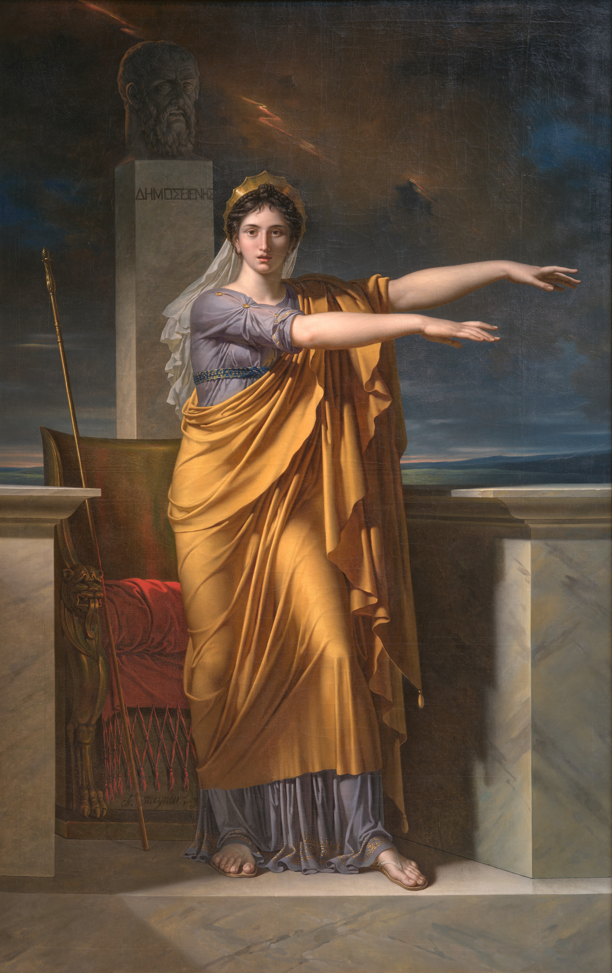 Charles Meynier, Polyhymnia, Muse of Eloquence