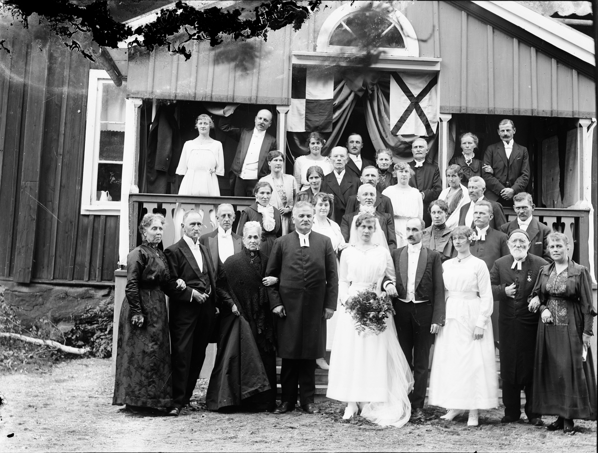 Skötsner-Edhlund, Agronom Axel Flemming’s marriage in Börstil’s comministergård, Uppland