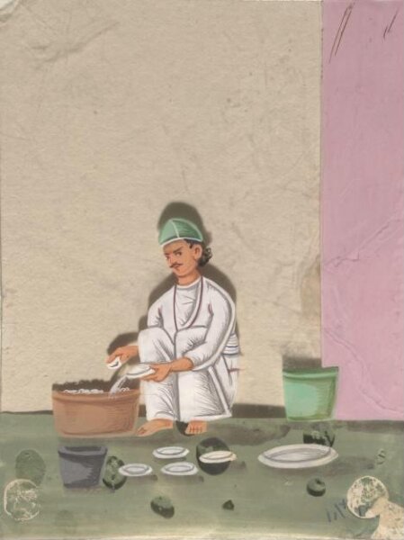 Unknown, One of seventeen paintings of occupations, especially domestic servants.