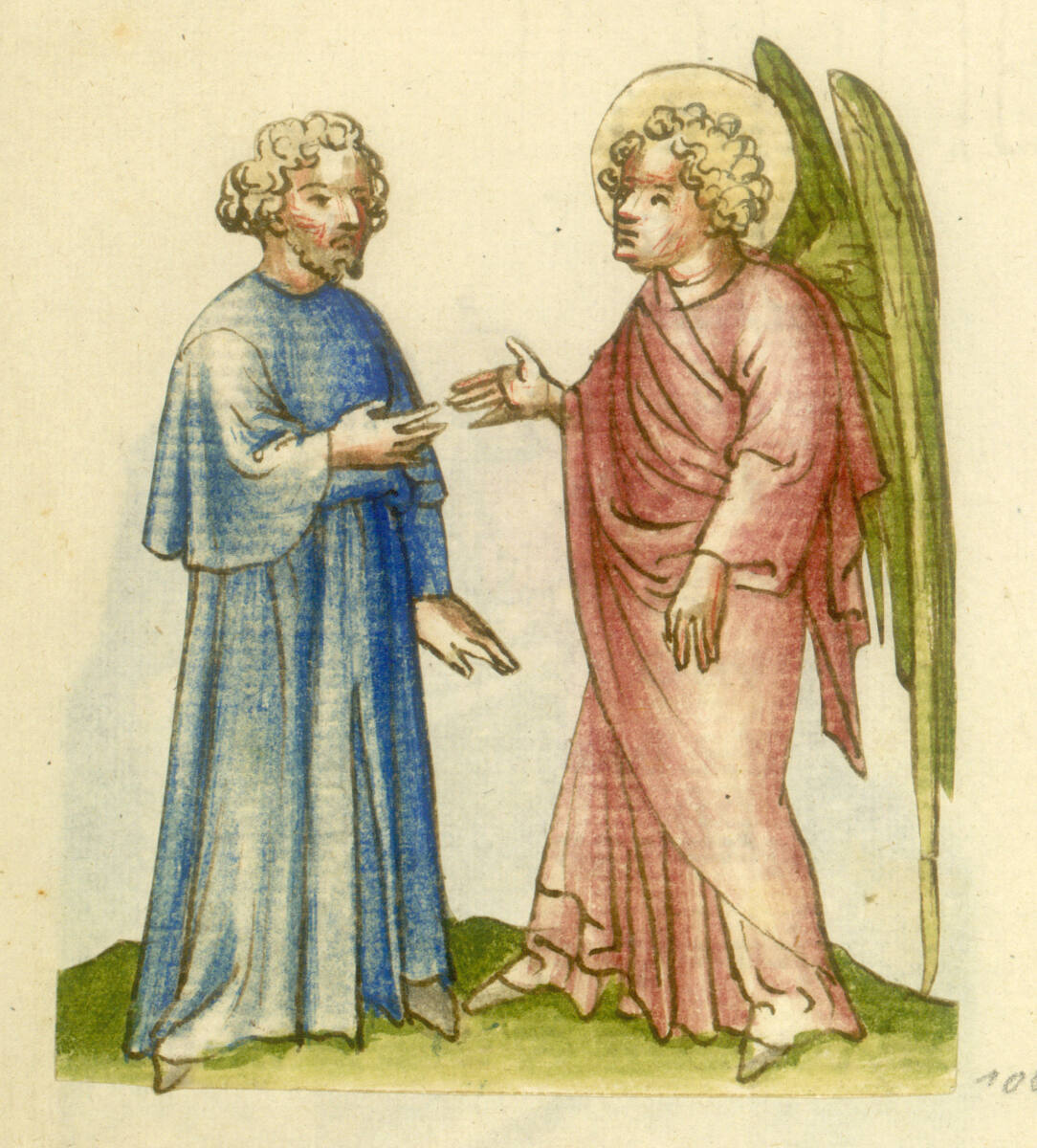 Anonym, Engel erscheint einem Juden