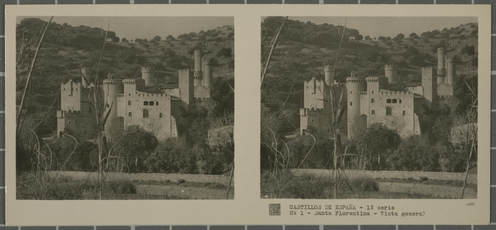 Desconegut, Castillos de España (Barcelona)