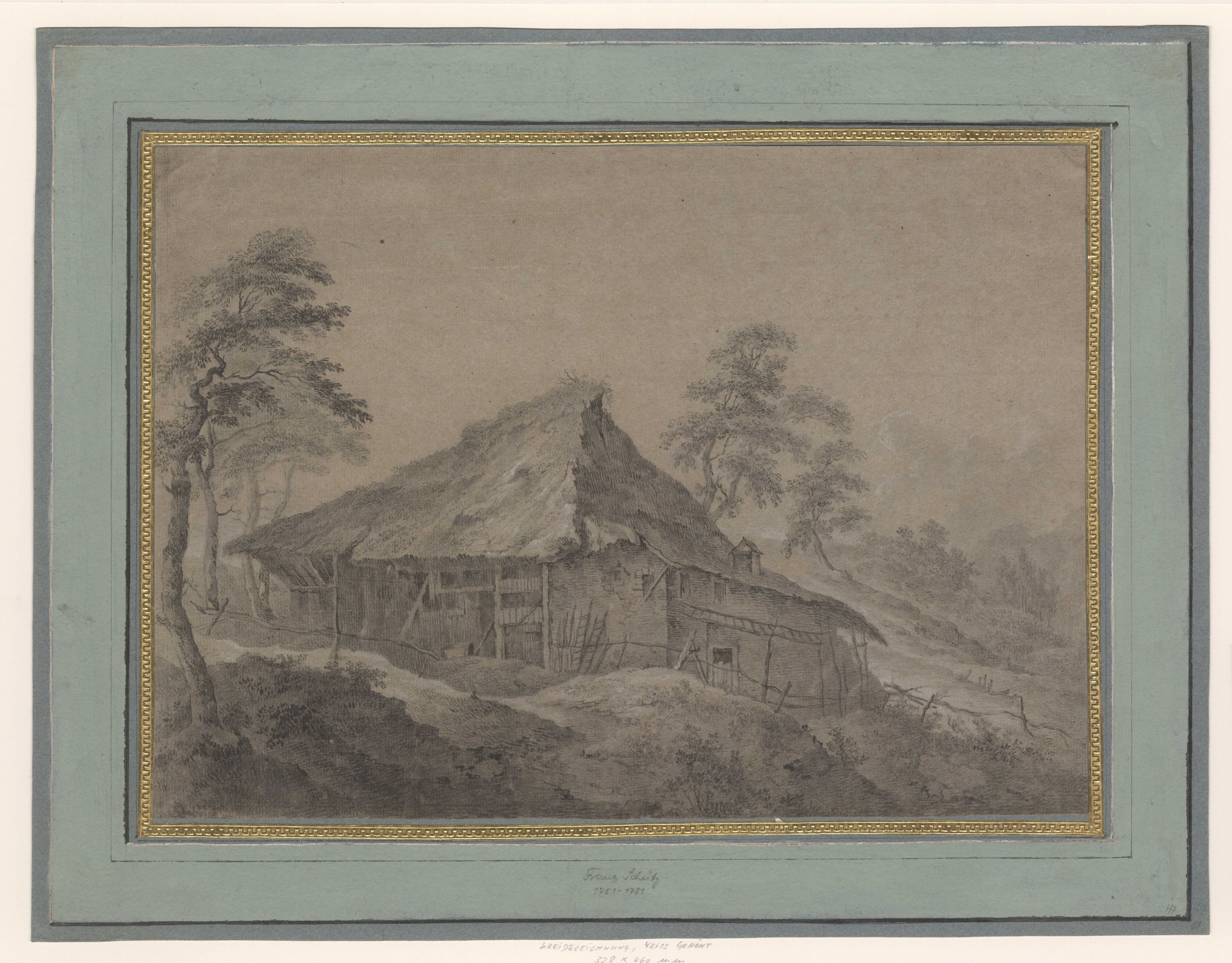 Franz Schütz, Altes Bauernhaus