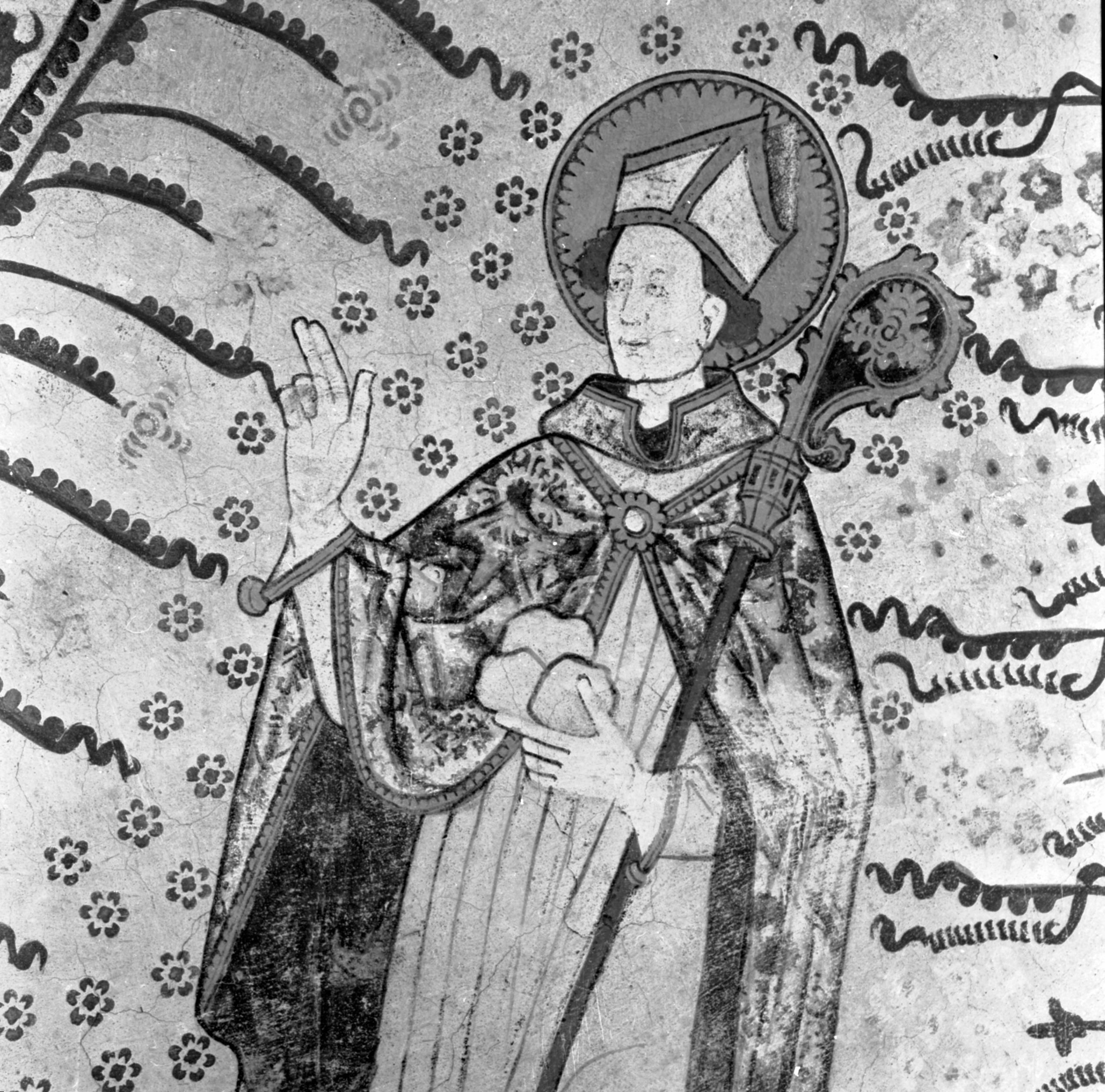 Iwar Anderson, Enånger, gamla kyrkan