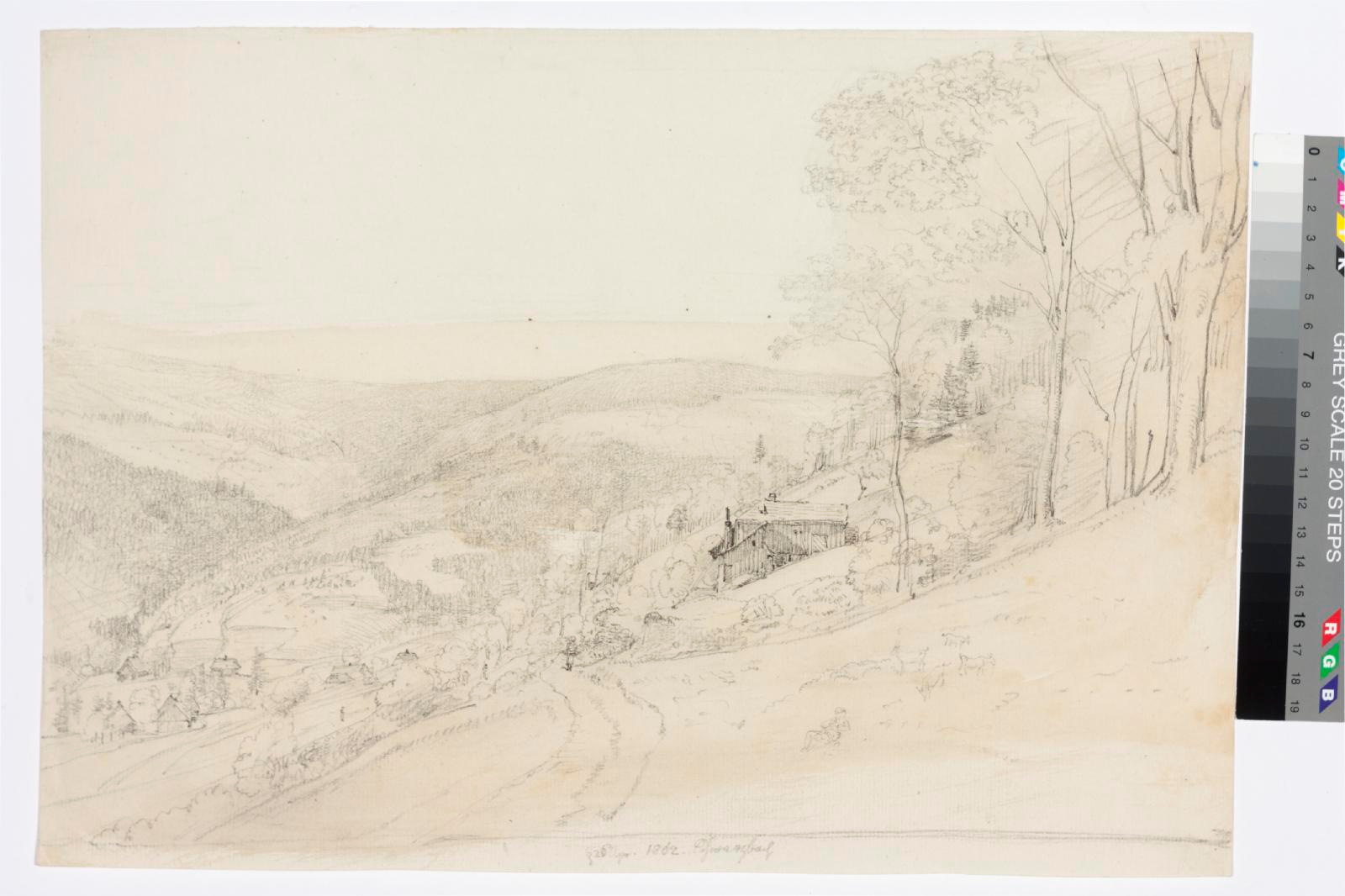 tundmatu kunstnik (autor), Organ landscape Schwarzbach
