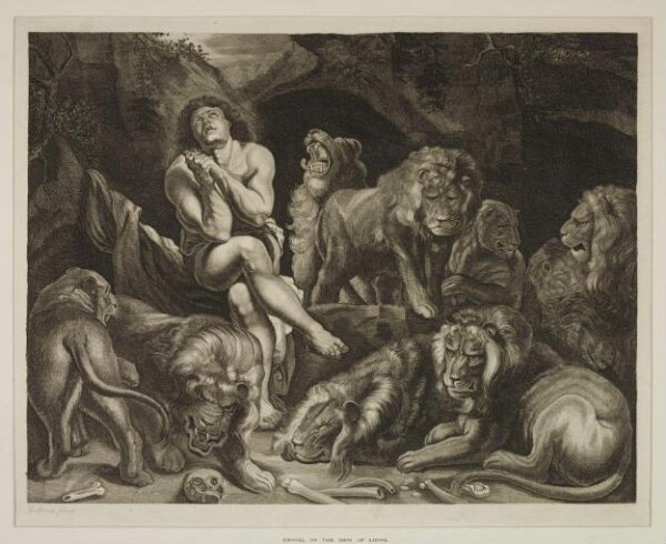 Unknown, Daniel in the Den of Lions