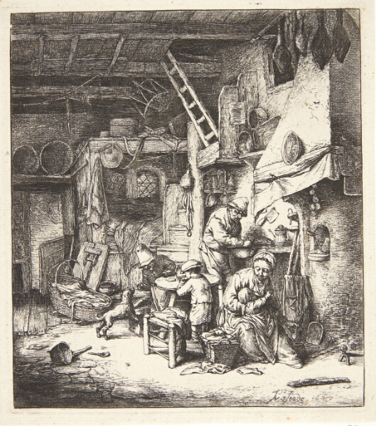Adriaen van Ostade, Familien