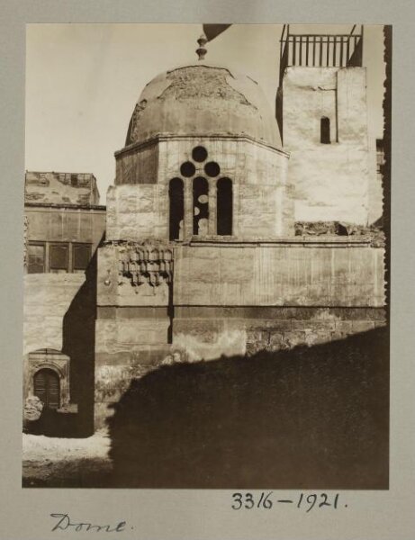 K.A.C. Creswell, Dome of the mausoleum of Mamluk Amir Aqsunqur, Cairo