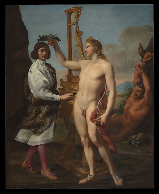 Andrea Sacchi, Marcantonio Pasqualini (1614–1691) Crowned by Apollo