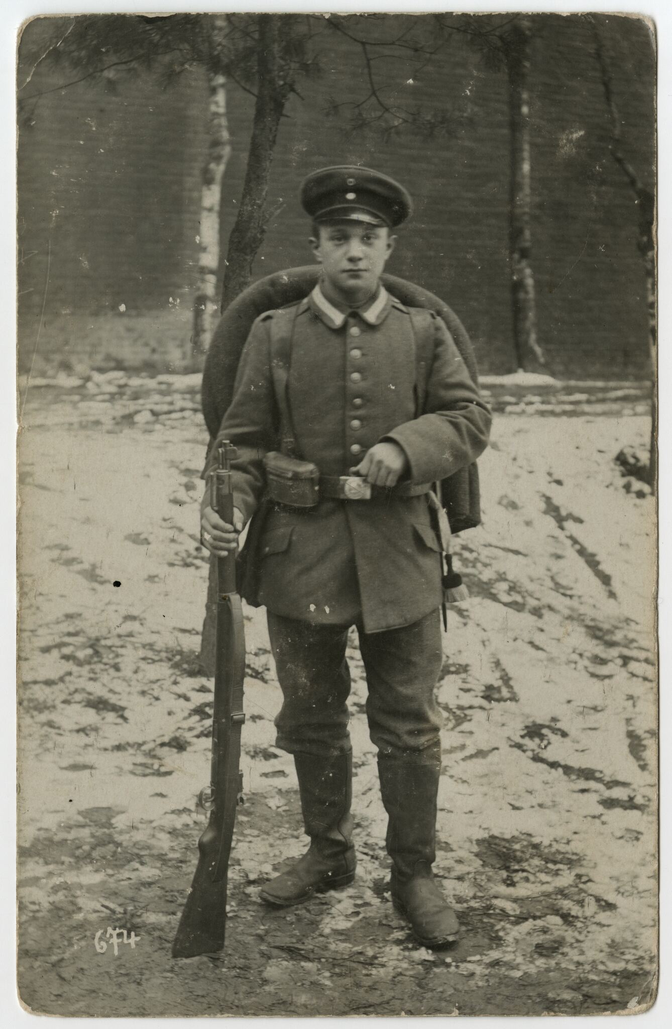 Nežinomas autorius, Jaunas vokiečių karys
