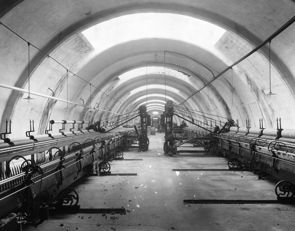 Anders Beer Wilse, Prot: Heggedal uldvarefabrik