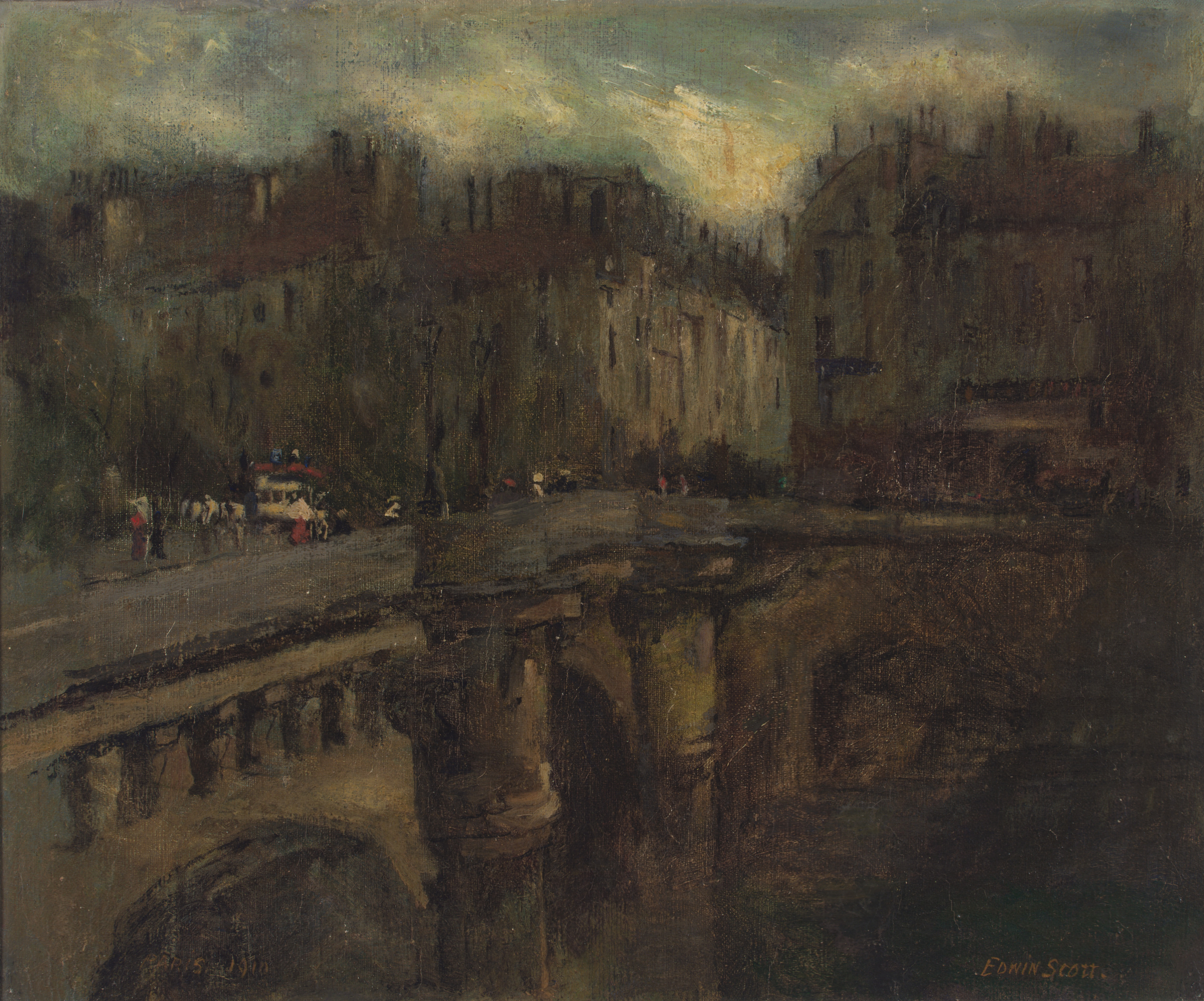 Frank Edwin Scott, L' Heure Bleu a Paris