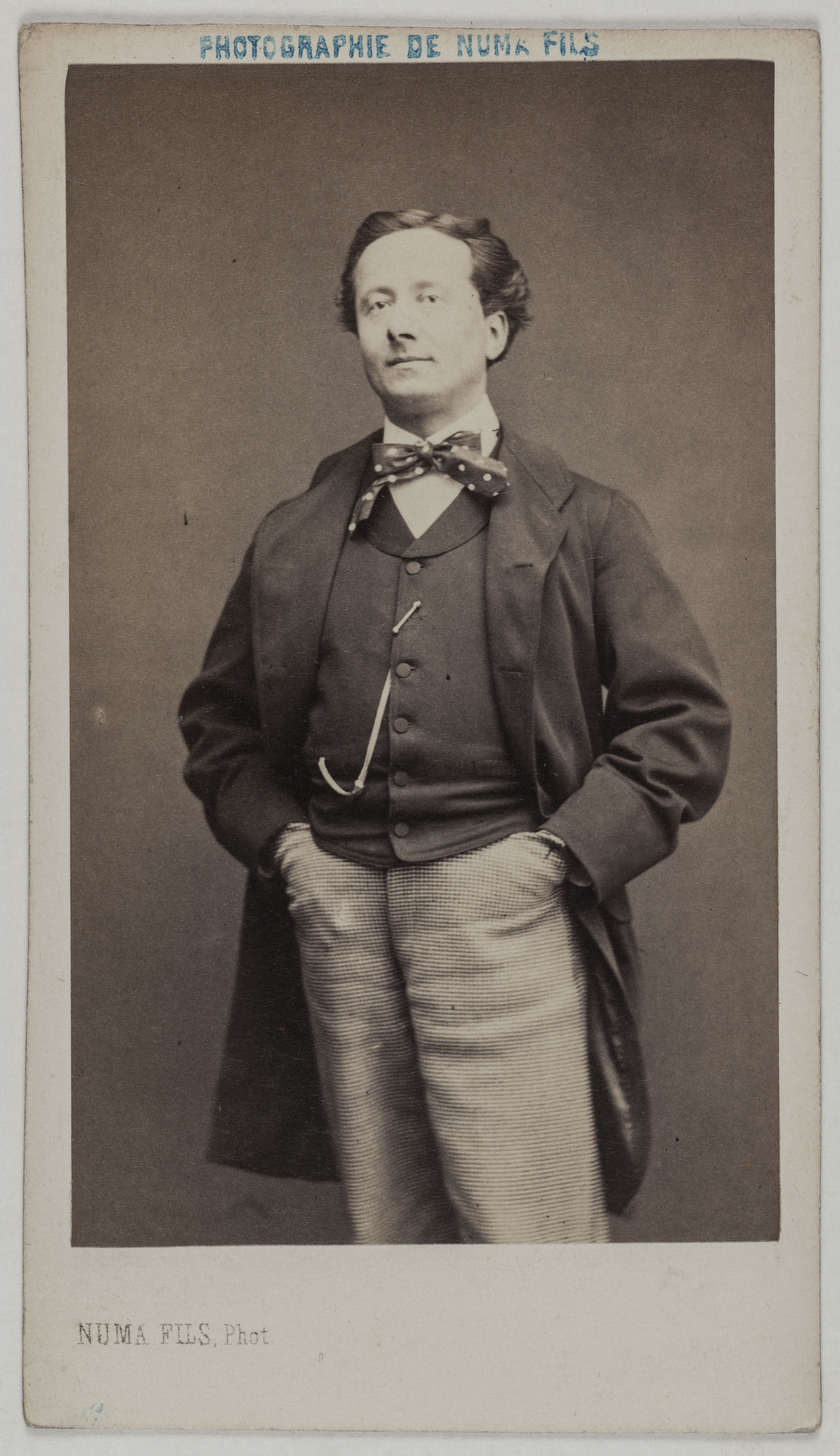 Numa Fils, Portrait de Louis-Arsène Delaunay, (1826-1903), (acteur)