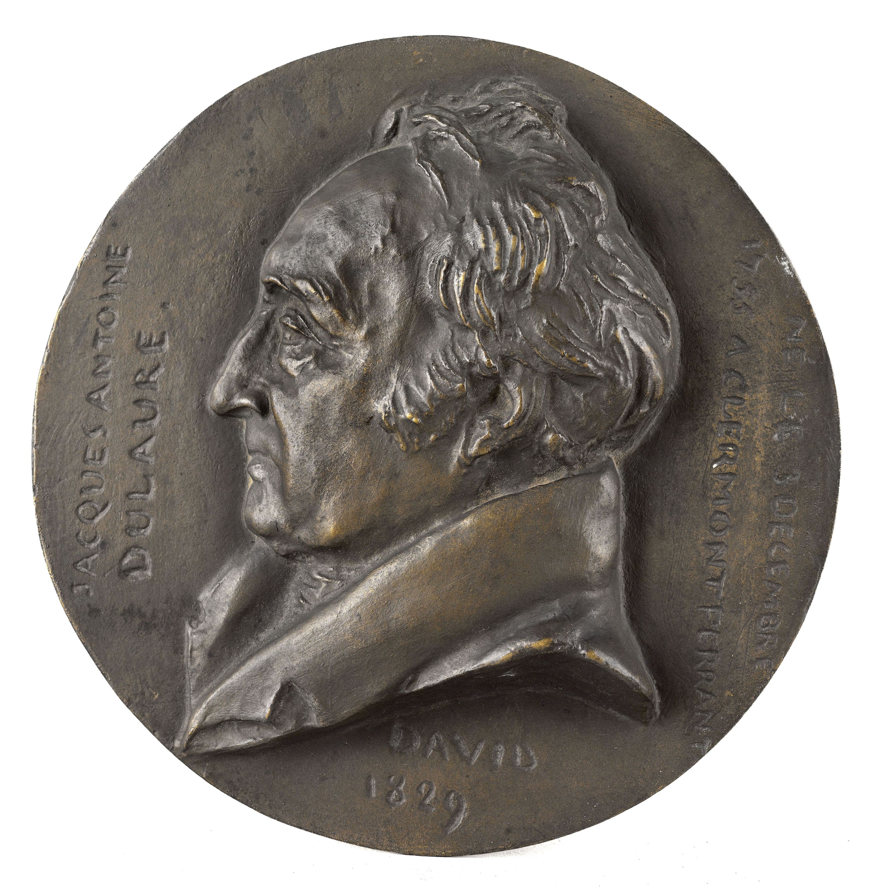 David d'Angers, Portrait de Jacques-Antoine Dulaure (1755-1835), conventionnel