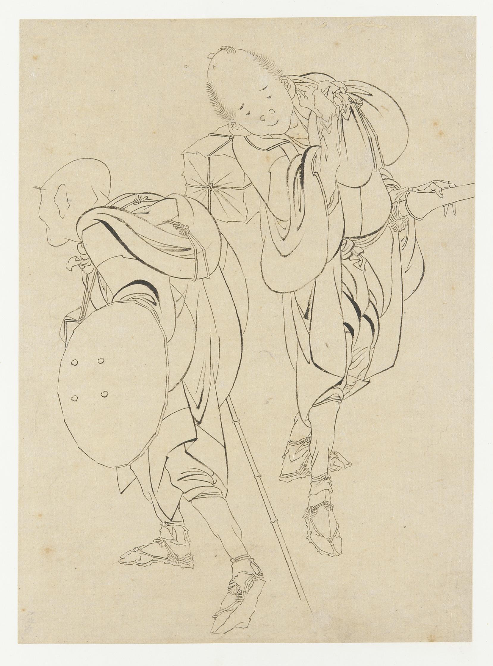 Katsushika Hokusai, Travelers