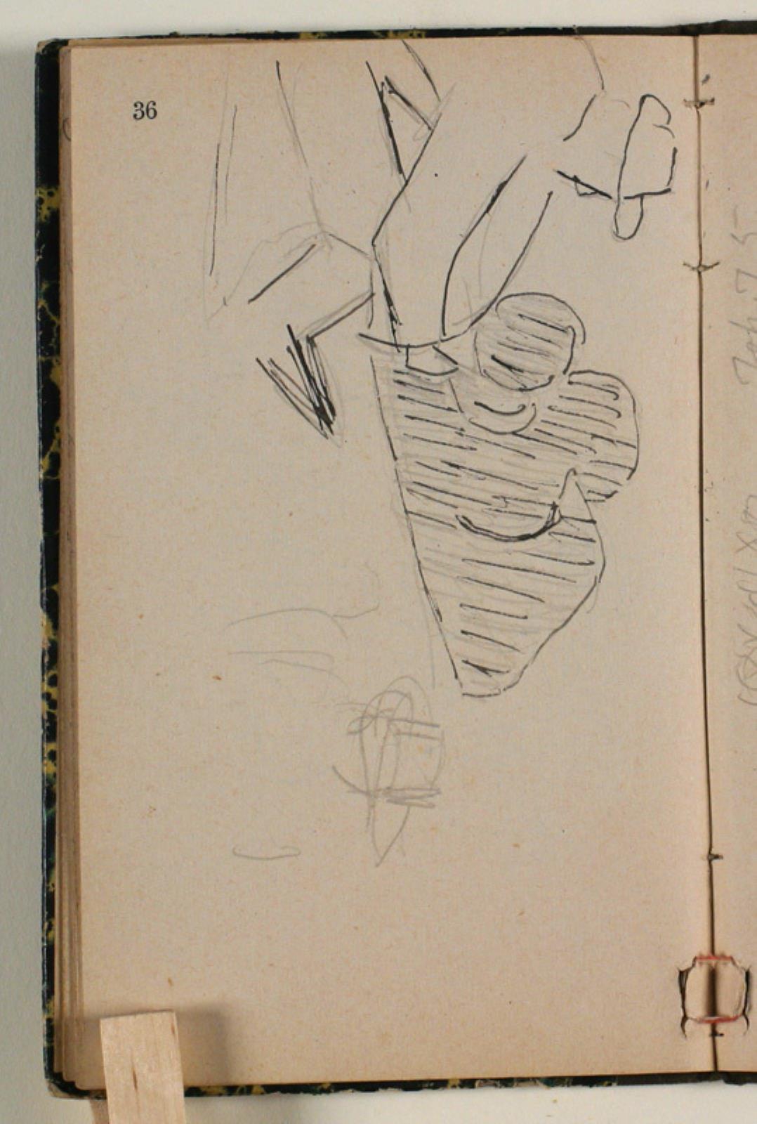 Niels Larsen Stevns, Skitser af siddende figurer