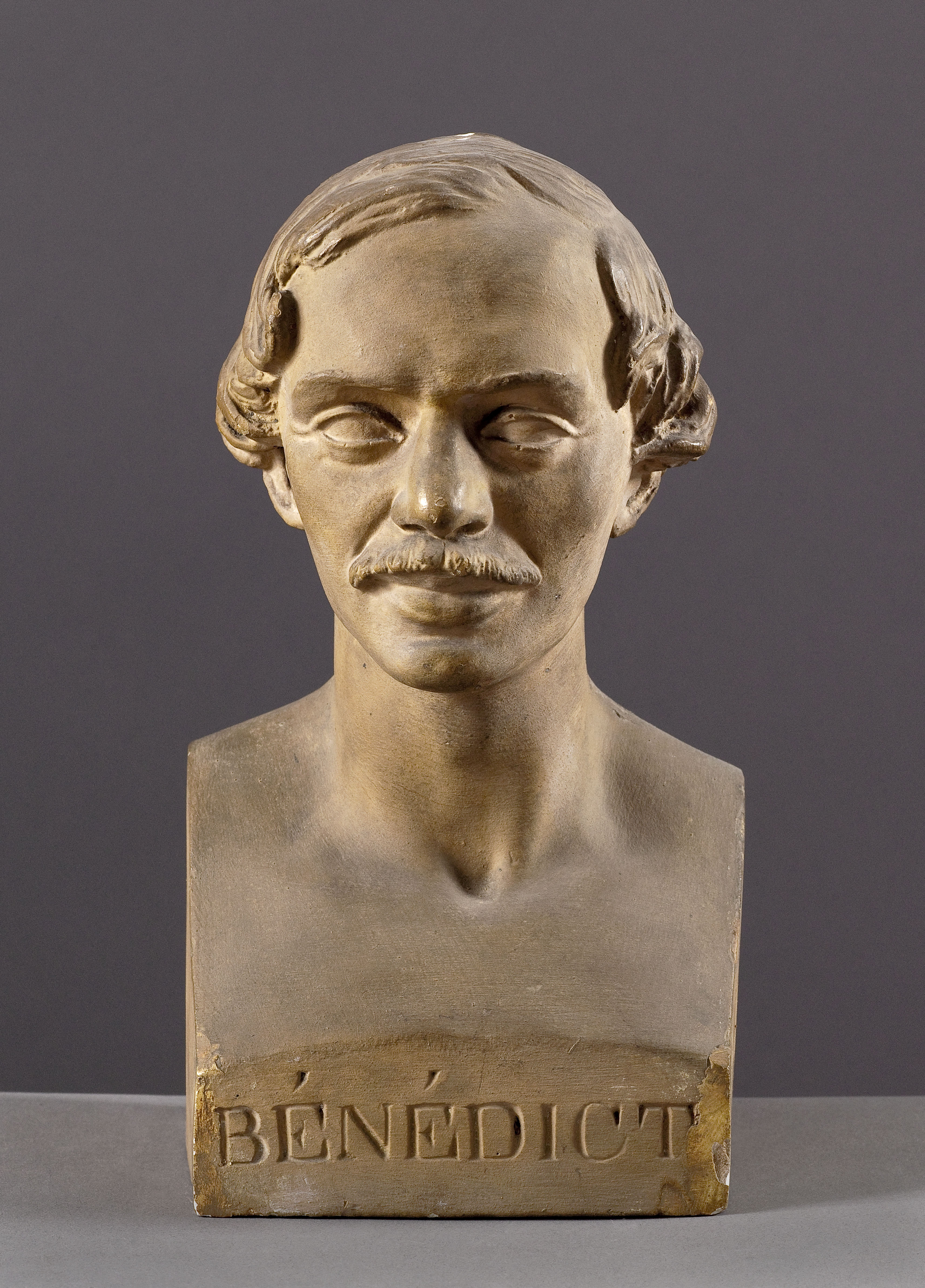 Jean Pierre Dantan, Portrait sérieux de Julius Benedict (1804-1885), pianiste et compositeur allemand