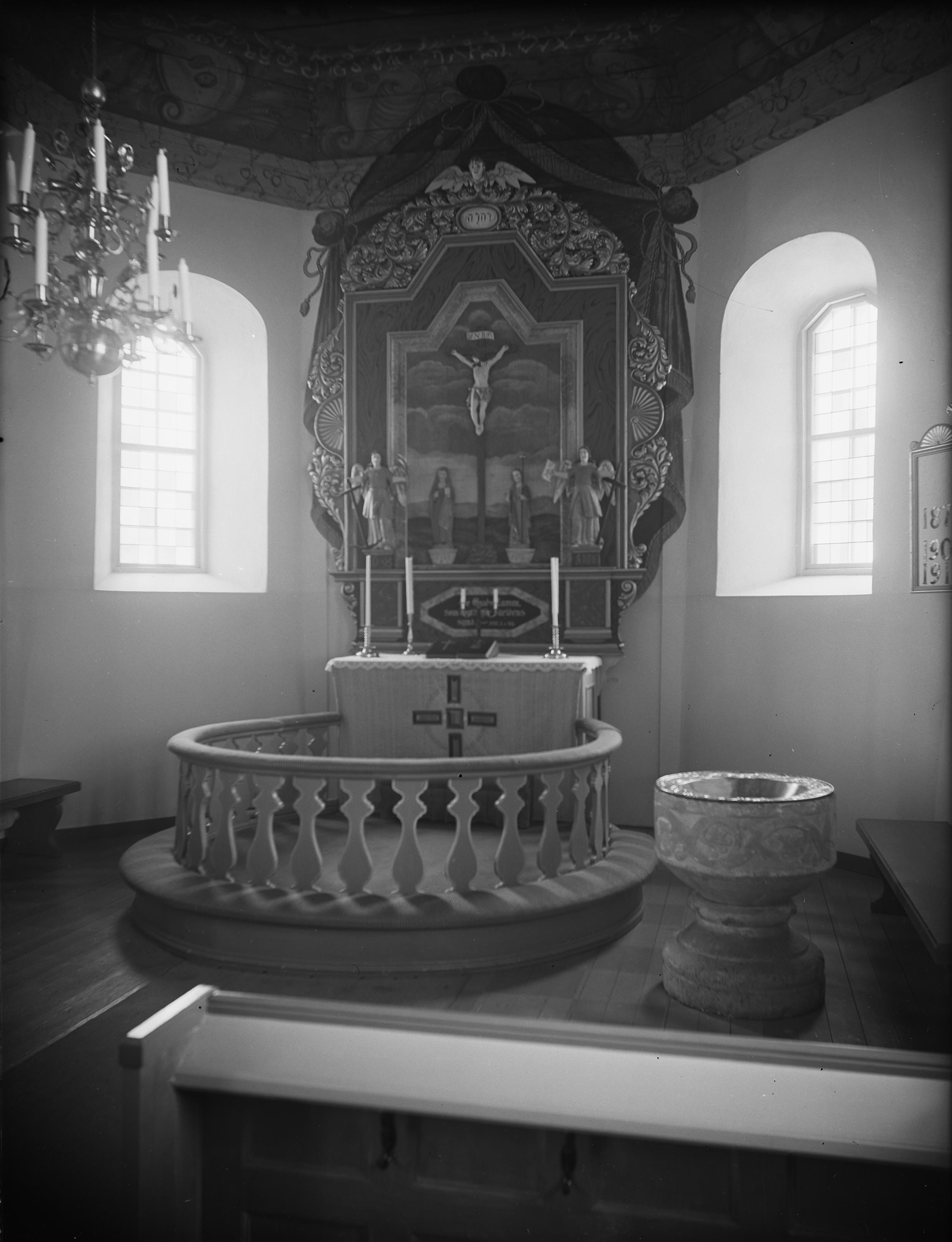 Axel Forssén, Algutstorps kyrka