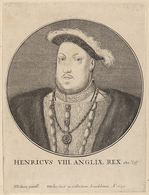 Wenceslaus Hollar, Henricus VIII Angliae Rex etc.
