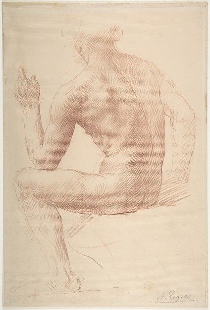Alphonse Legros, Study of a Figure