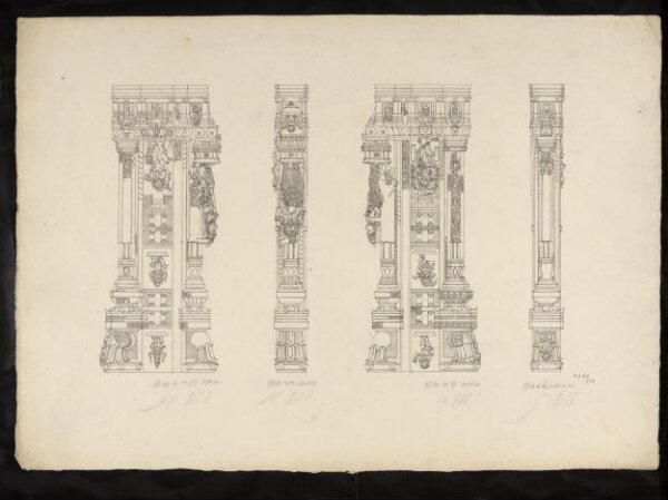 Unknown, Architectural drawing of Tirumala Nayak at Madura,