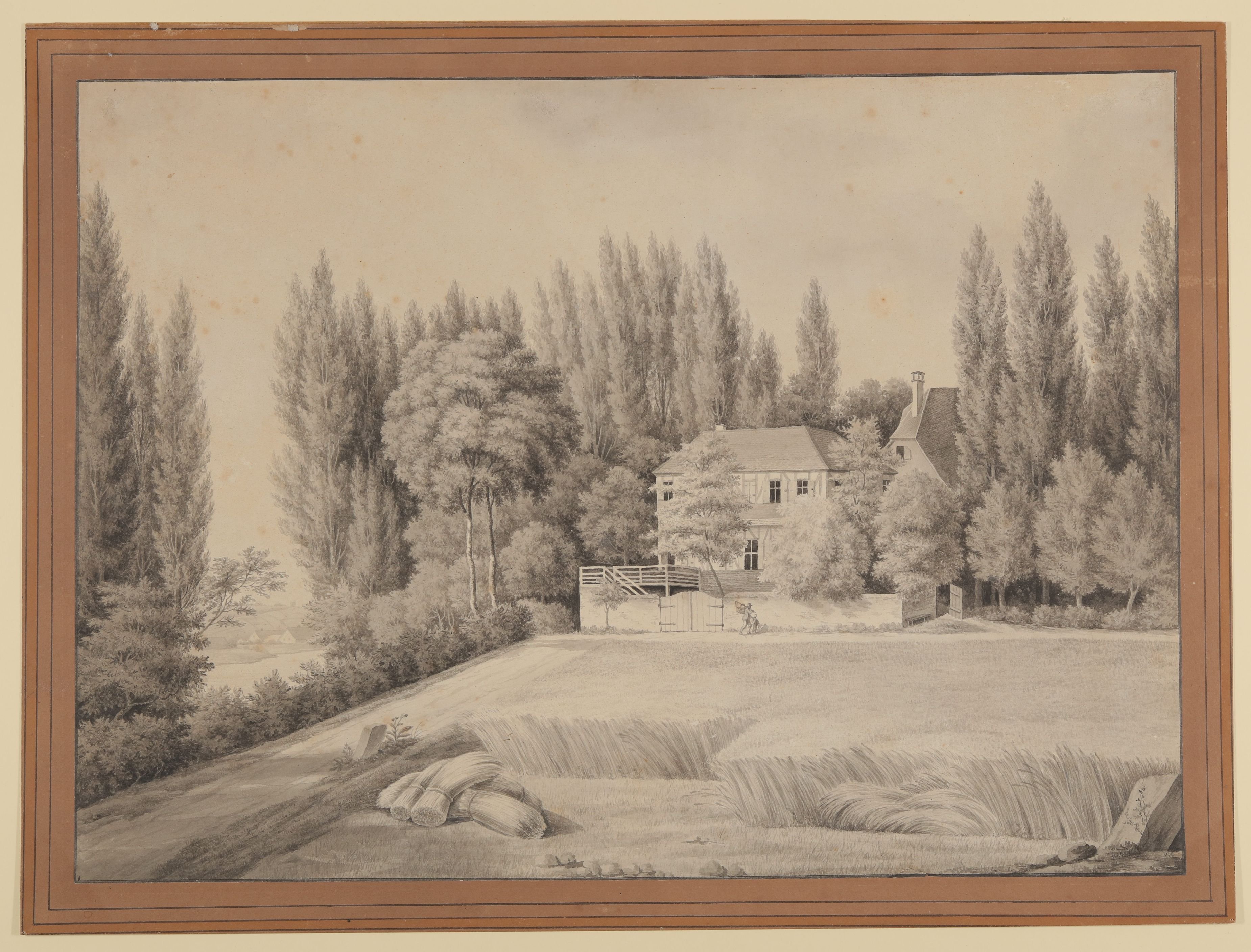 Anton Radl, Die Gerbermühle in Frankfurt