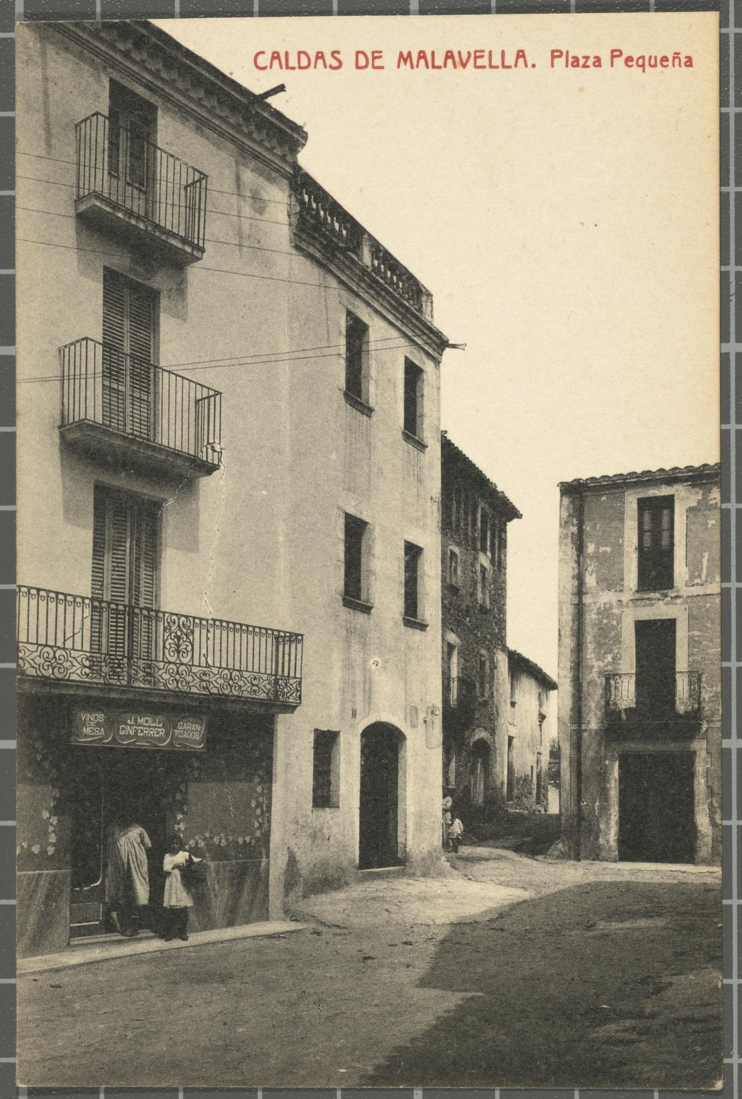 Josep Thomas Bigas, CALDAS DE MALAVELLA. Plaza Pequeña