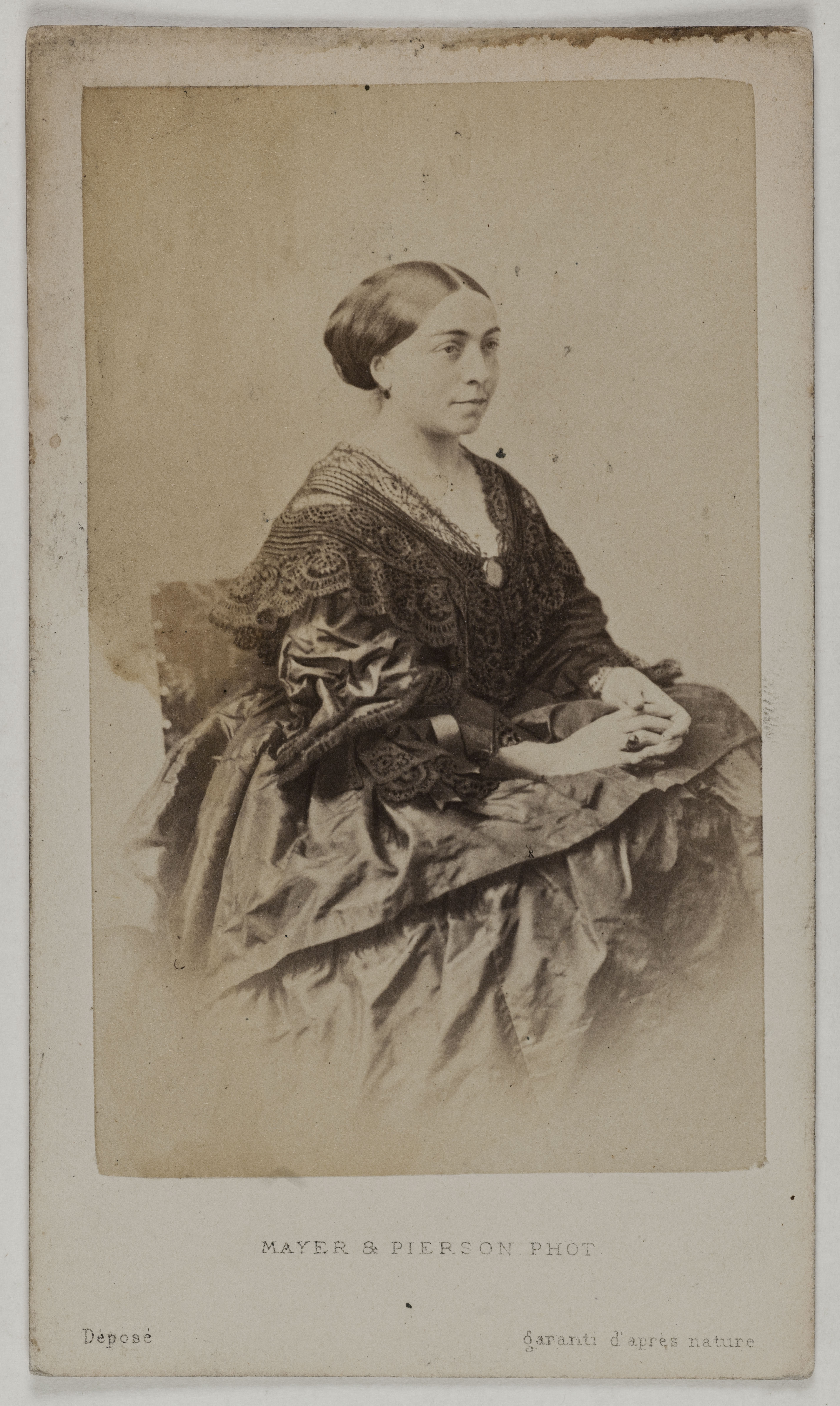Mayer Frères et Pierson, Portrait de Dennery Marie (?)