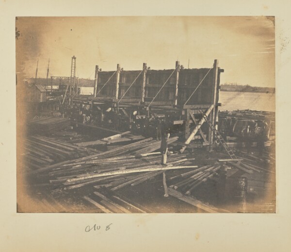 A. J. Russell, Turning over the bottom of an ark