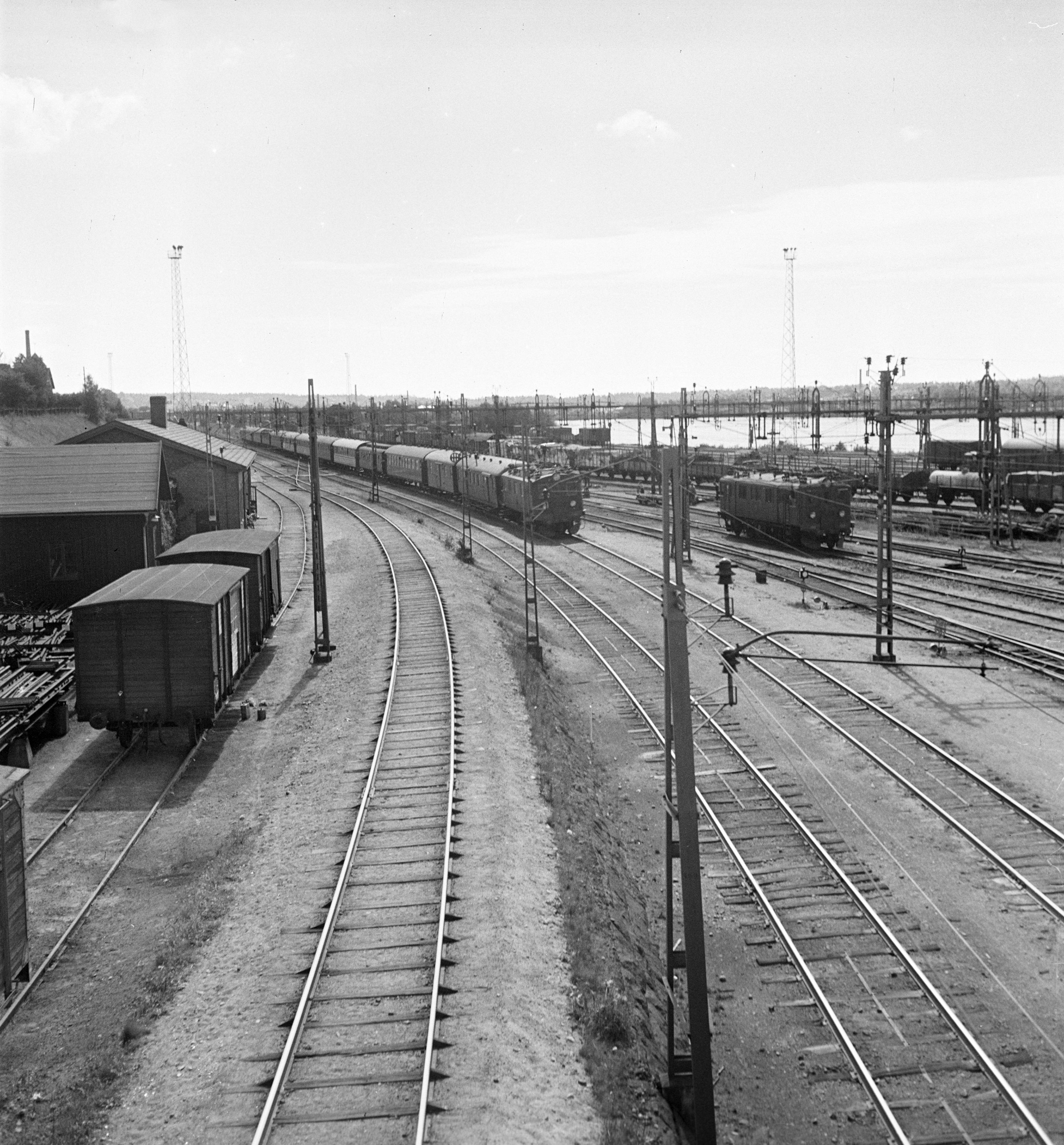 Mårten Sjöbeck, Nässjö station