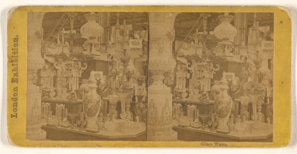 Unknown, Glass Ware. London Exhibition.