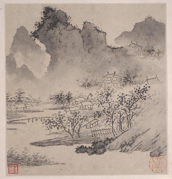 Unidentified artist, Eight Songs of the Xiao and Xiang Rivers