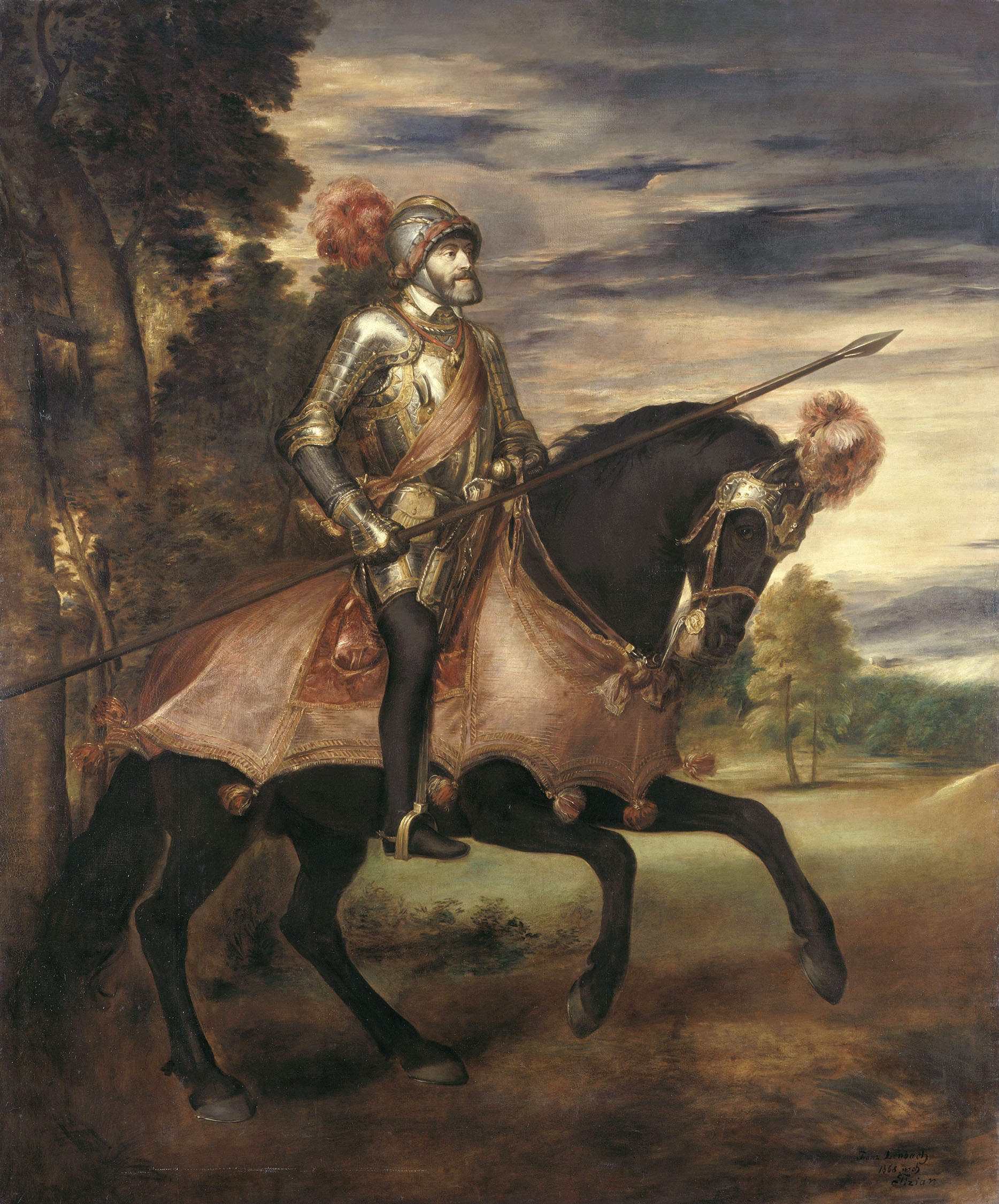 Franz von Lenbach, Charles V at Mühlberg