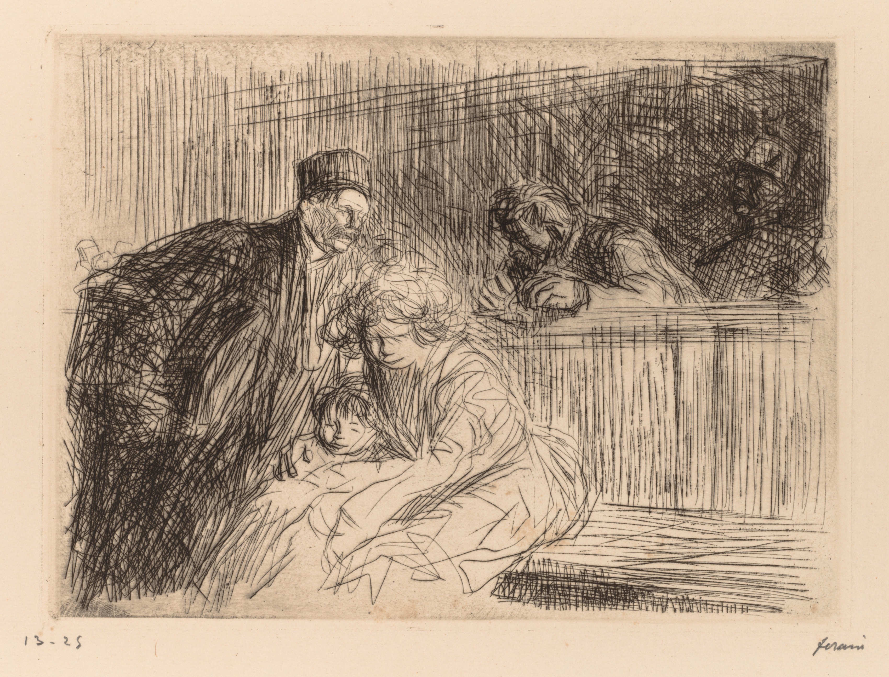 Jean Louis Forain, L'Avocat Parlant au prevenu