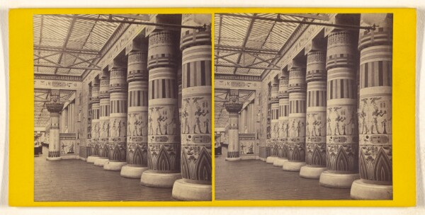Unknown, [Crystal Palace Exhibition, 1851: interior view, Egyptian court]
