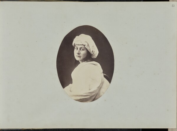 Unknown, [Portrait of young woman]