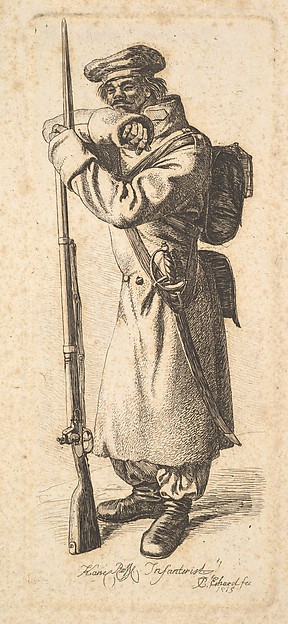 Johann Christoph Erhard, The Russian Infantryman