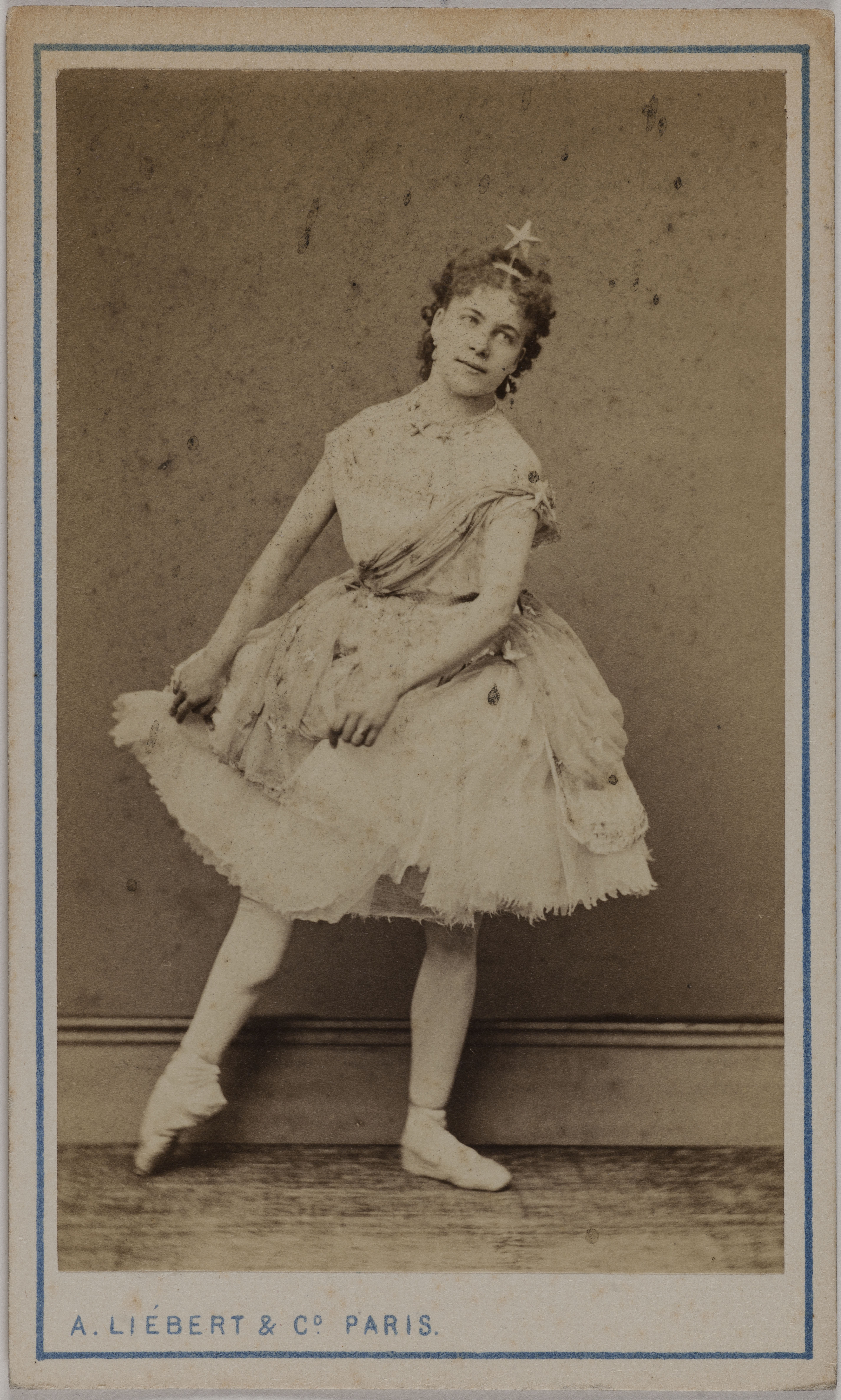 Alphonse Liébert, Portrait d'Ardizonni (danseuse italienne)
