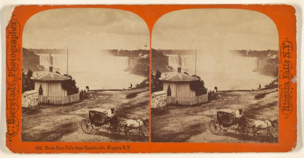 Charles Bierstadt, Horse Shoe Falls from Canada side, Niagara N.Y.
