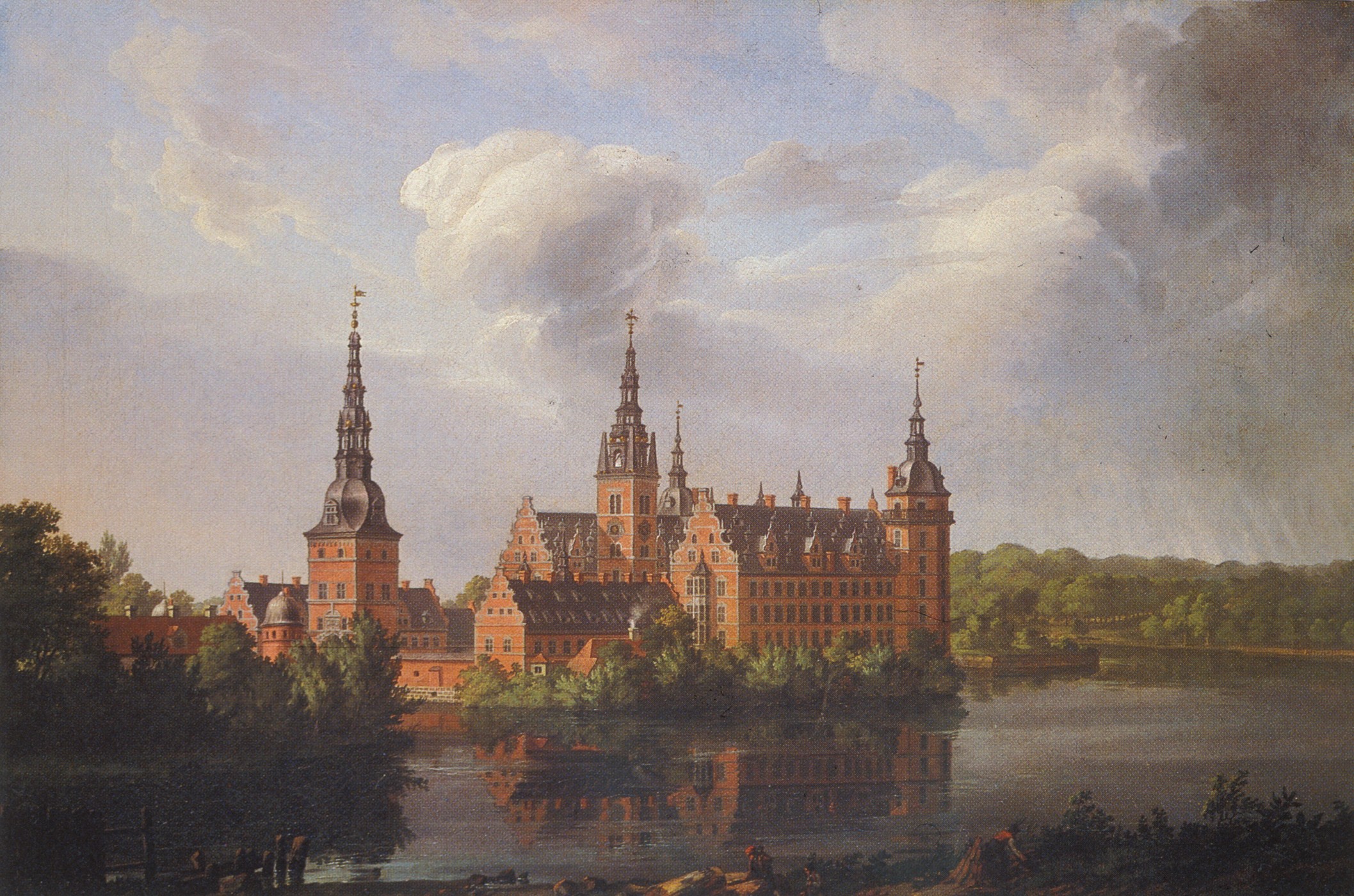 Johan Christian Dahl, Frederiksborg Castle