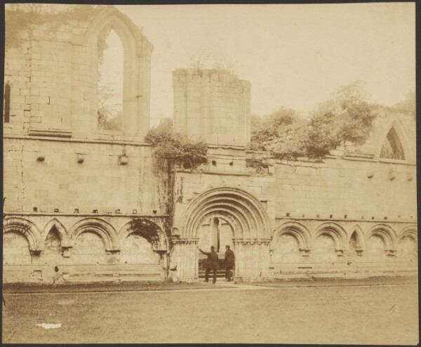 Roger Fenton, Fountains Abbey, West Side of Cloister