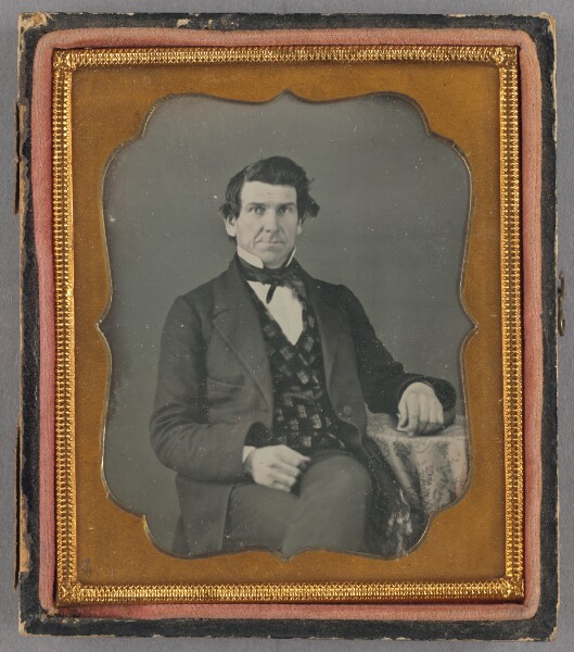 Unknown, [Portrait of a Seated Man]