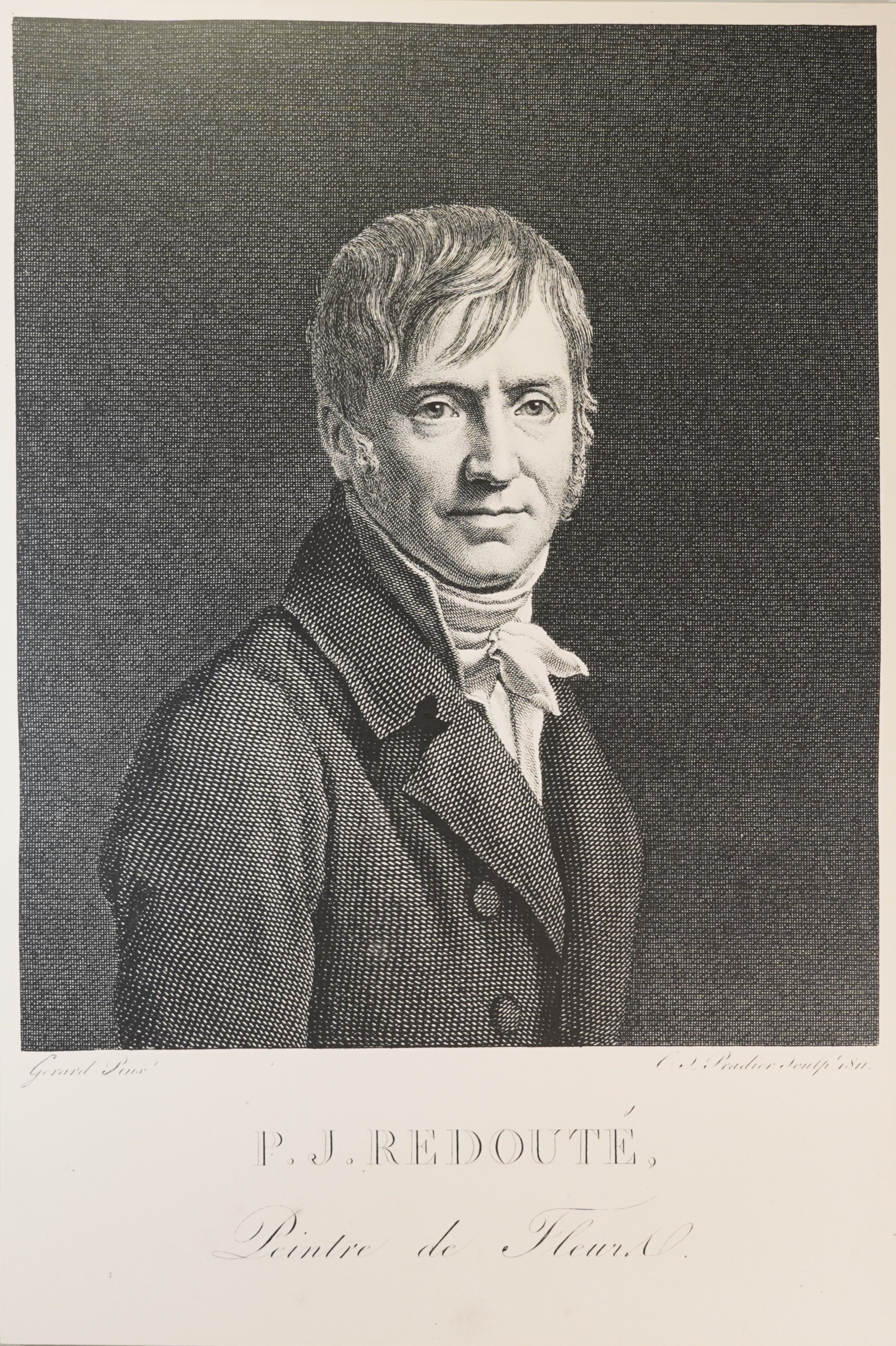 Pierre-Joseph Redouté, Porträt von Pierre-Joseph Redouté