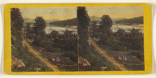 Edward and Henry T. Anthony & Co., Delaware Water Gap. View from near the Kittating House, looking North.
