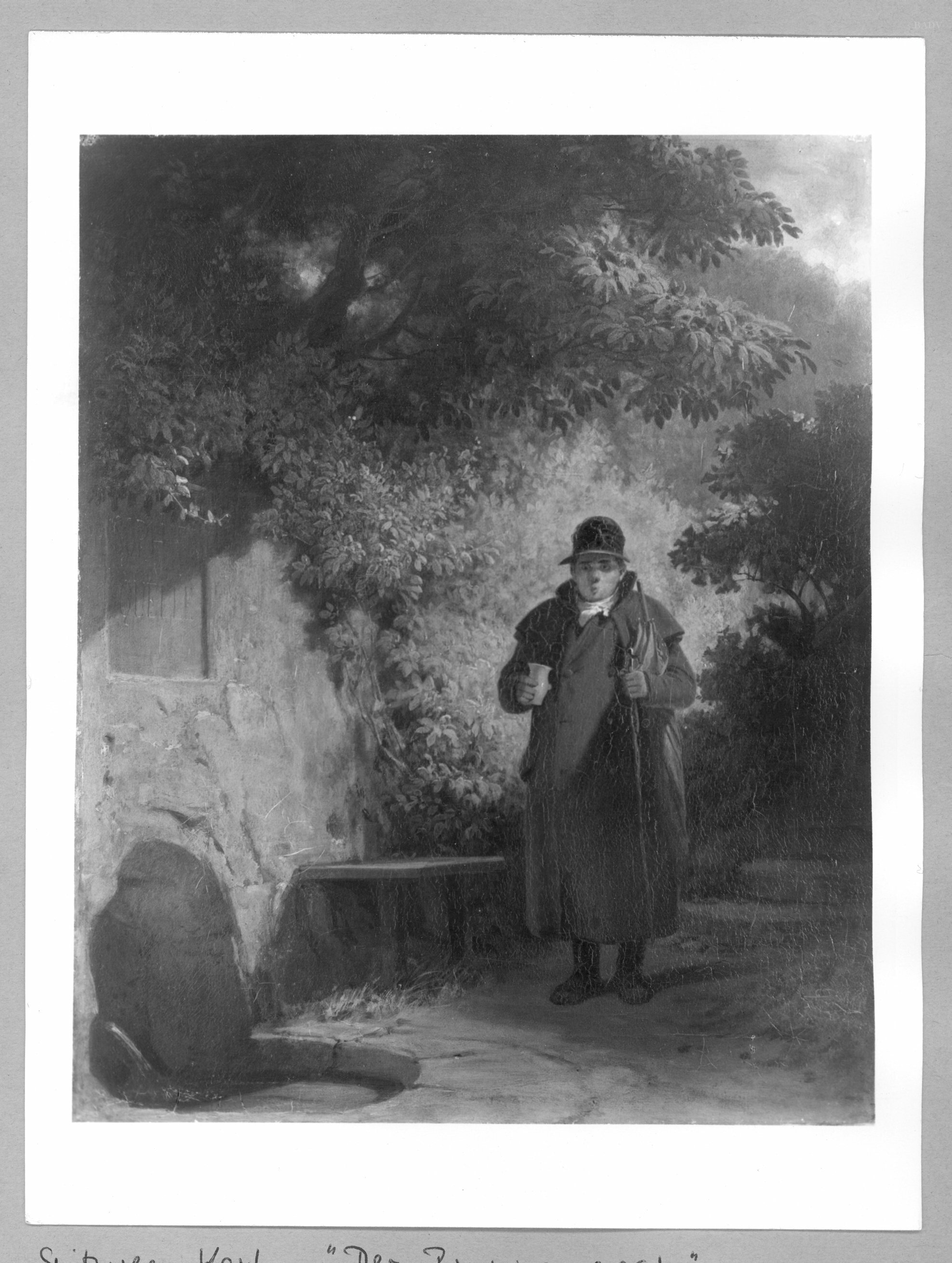 Carl Spitzweg, " using the mineral water,,