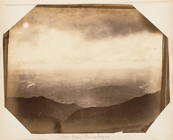 Unknown, [View from Himalayas]