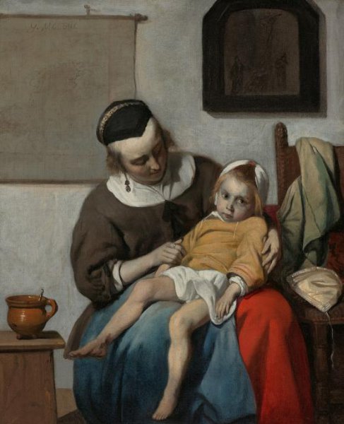 Gabriël Metsu, Het zieke kind