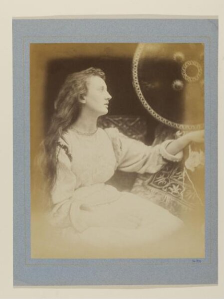 Cameron, Julia Margaret, Elaine 'the Lily maid of Astolat'