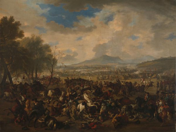 Jan van Huchtenburg, The Battle of Ramillies between the French and the Allied Powers, 23 May 1706